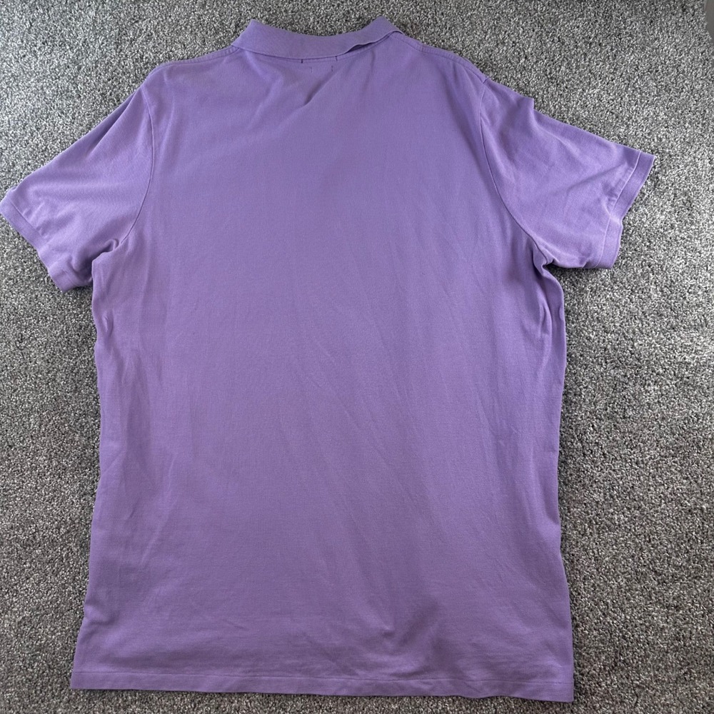 Polo Ralph Lauren Polo Shirt Mens XXL Purple Classic Fit Short Sleeve Cotton - Picture 3 of 8